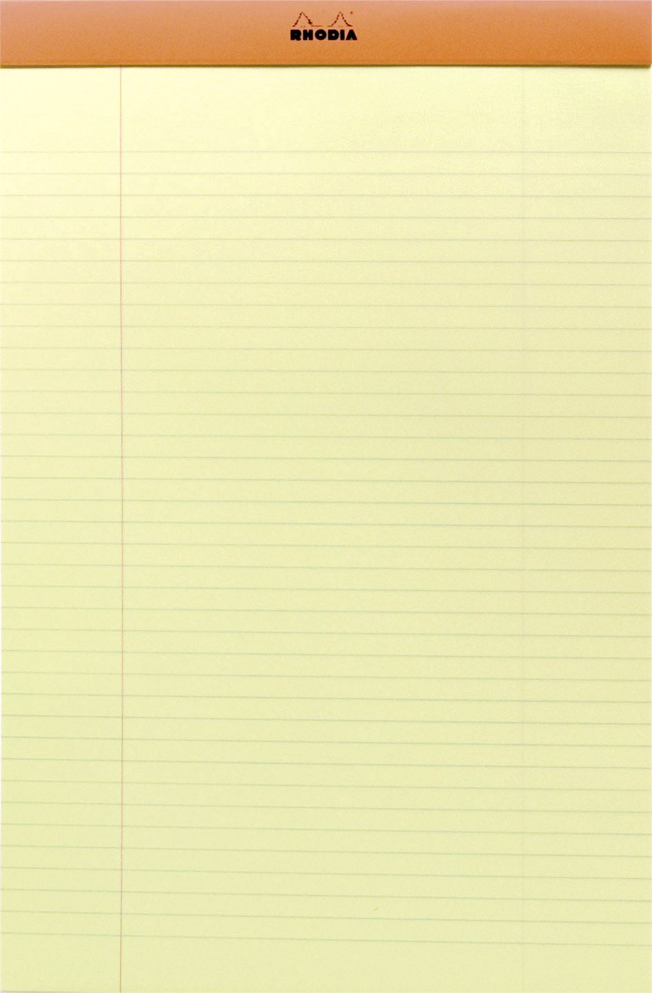 Schrijfblok Rhodia A4 gelijnd 80 vel 80 g geel - 3