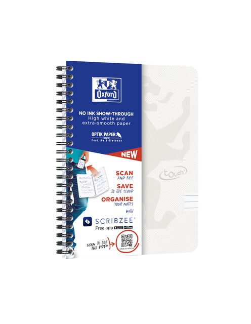 Oxf Touch A5 Spiraalblok gelijnd 140 pagina’s - 3