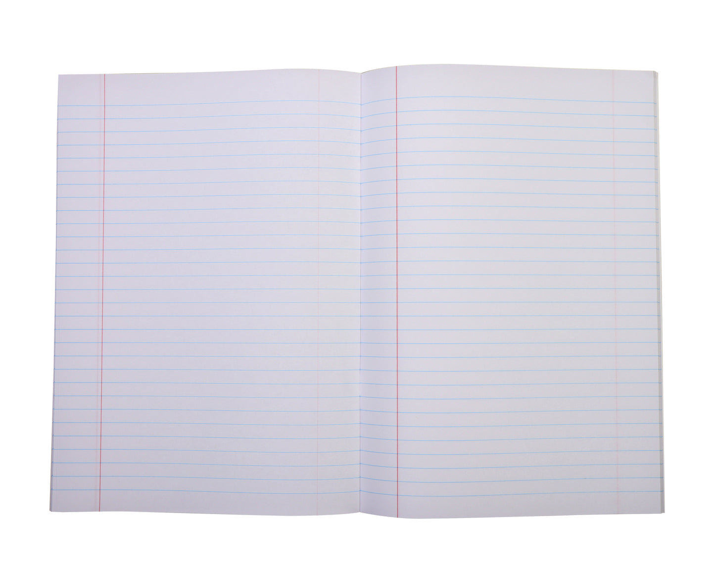 Qbasic A4 Lijnschrift 80 Pagina's 70 g/m² Assorti - 2