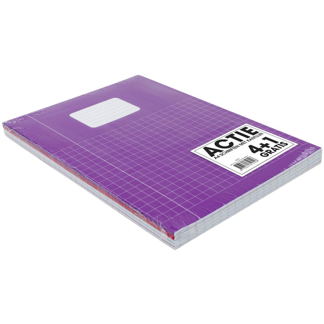 Verhaak Trend A4 Ruit Schrift 10x10mm 80 Pag 60g 5 Stuks - 2