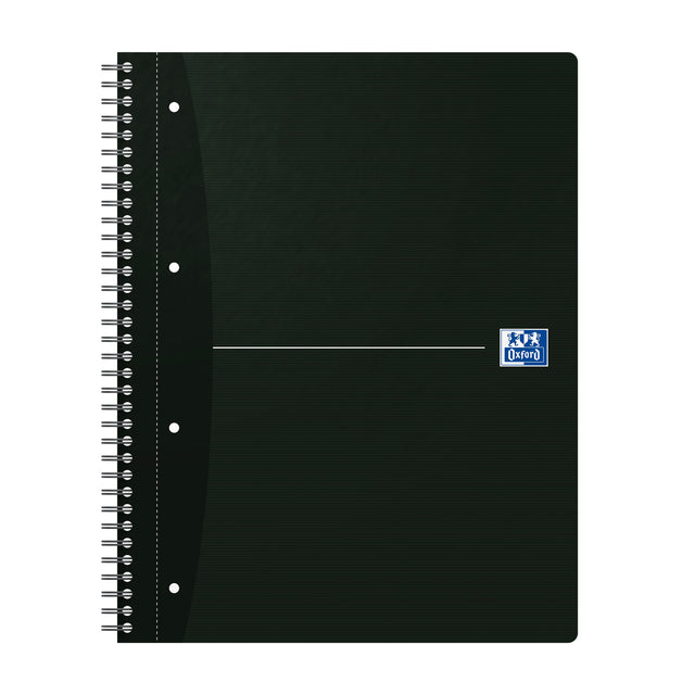 Oxford Ess A4+ gelinieerd collegeblok 180 pagina's 80g, assorti - 3