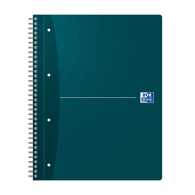 Oxford Ess A4+ gelinieerd collegeblok 180 pagina's 80g, assorti - 5