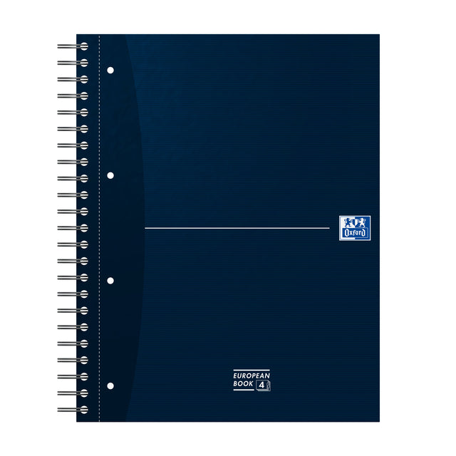 Collegeblok Oxford European Book A4+ 120 Vellen Assorti - 2