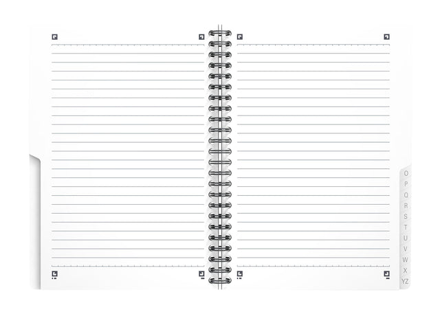 Oxford Urban Mix A5 Indexboek 90 pagina's met Alfabet en Lijnen - 6