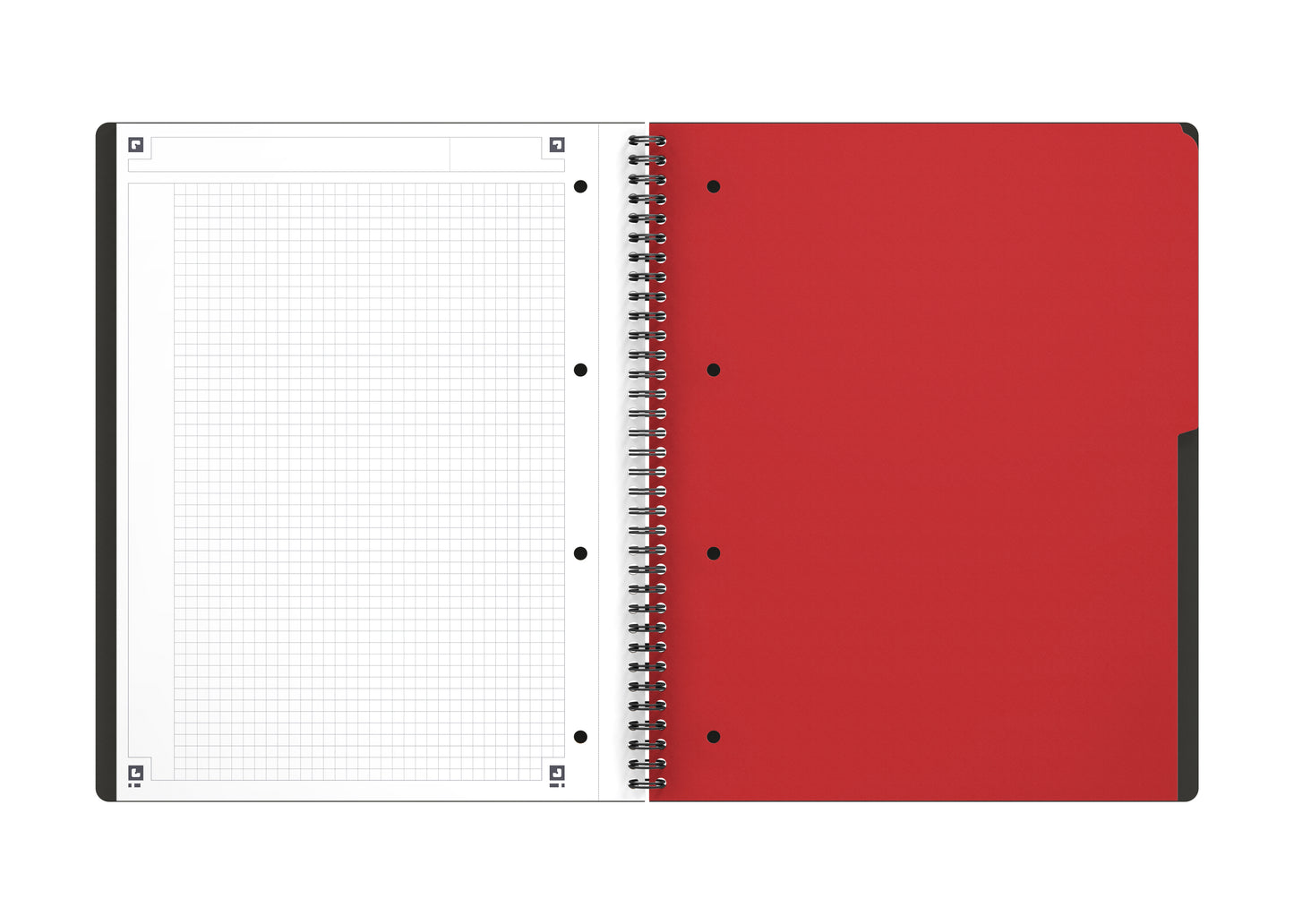 Spiraalblok Oxford International Activebook A4+ 80 vellen - 5