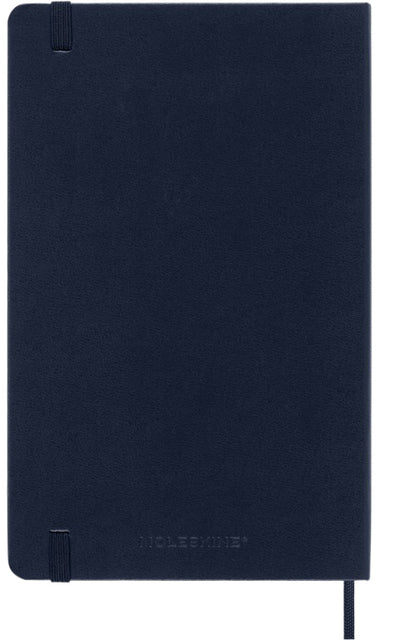 Moleskine Notitieboek Large 130x210mm blauw hardcover - 3
