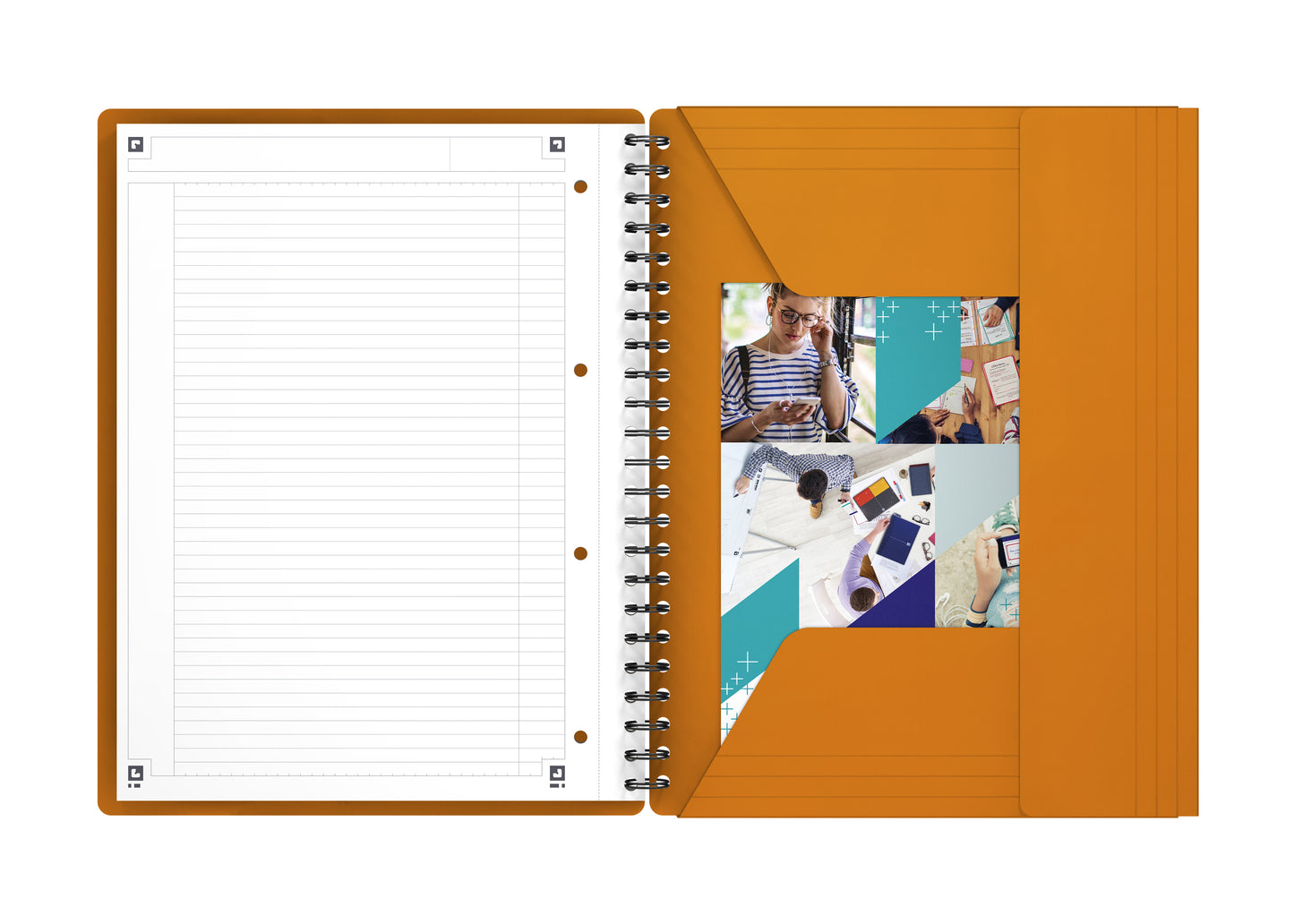 Oxford International Meetingbook A4+ Dubbelspiraal 80g Papier - 4