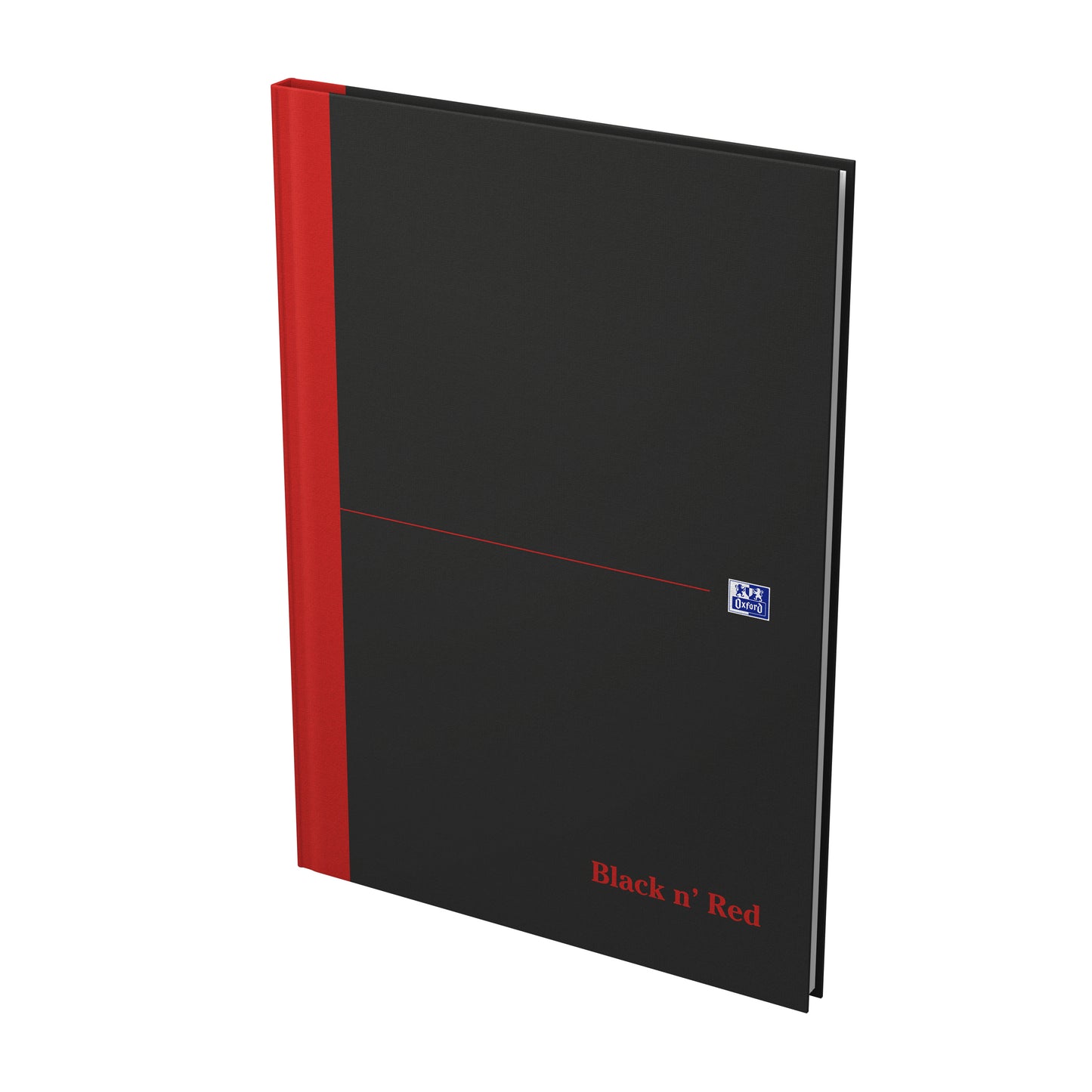 Oxford Black n' Red A4 notitieboek 96 pagina's, tijdloos design