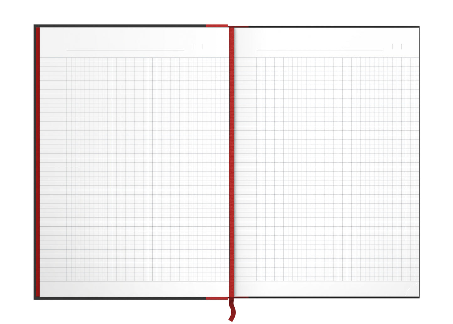 Oxford Black n' Red A4 Notitieboek 96vel Ruit 5mm - 3