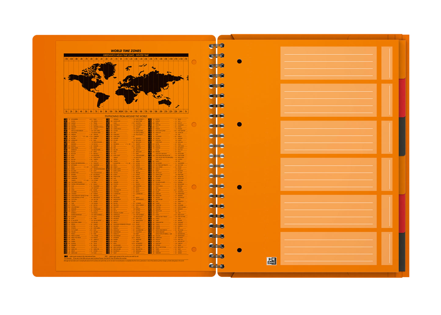 Oxford International Organiser A4+ notitieboek met dubbele spiraal en perforatie - 3