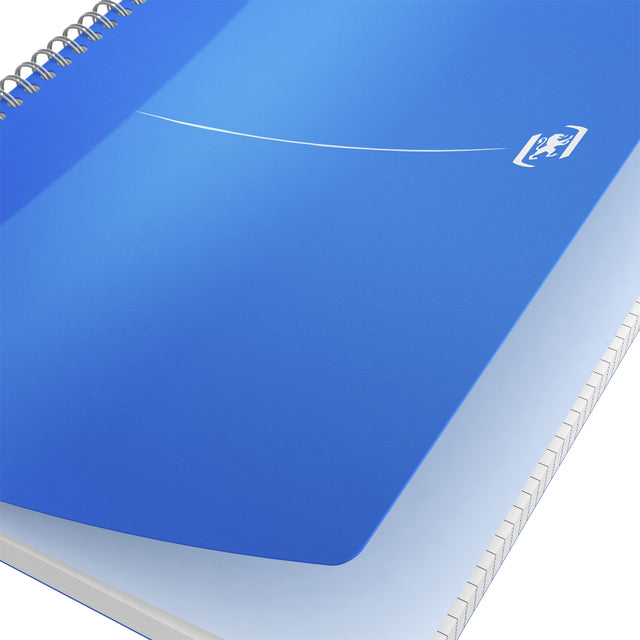 Oxford MyColours Spiraalblok A4 90vel assorti met Optik Paper - 10