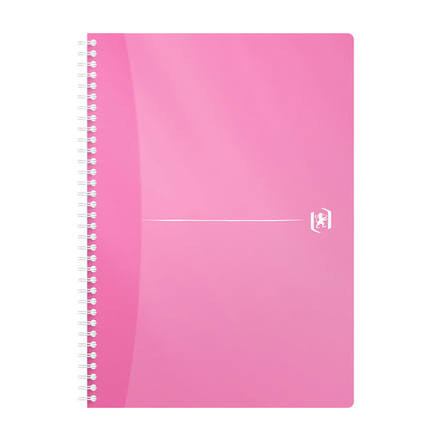 Oxford MyColours Spiraalblok A4 90vel assorti met Optik Paper - 3