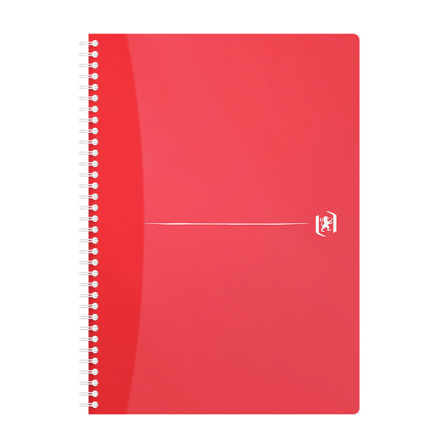 Oxford MyColours Spiraalblok A4 90vel assorti met Optik Paper - 4