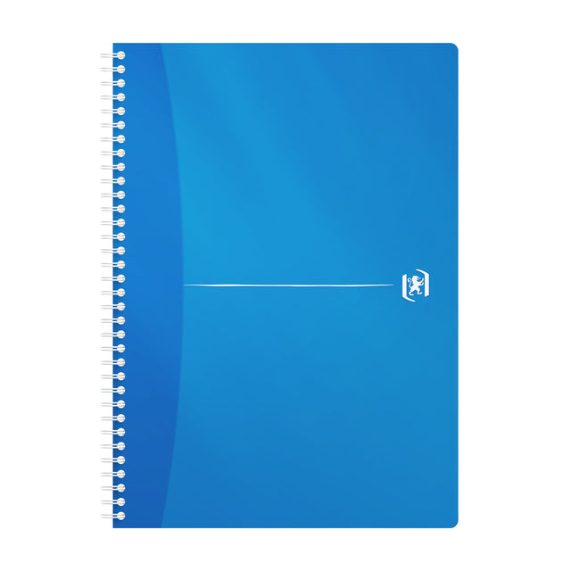 Oxford MyColours Spiraalblok A4 90vel assorti met Optik Paper - 6