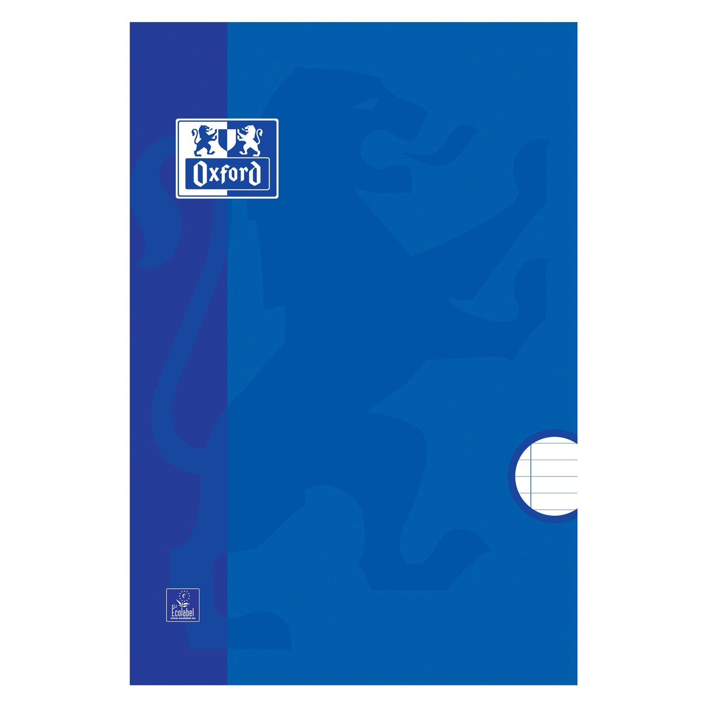 Oxford School A4 Lijnschrift 72 pagina's met Optik Paper en kartonnen kaft - 2