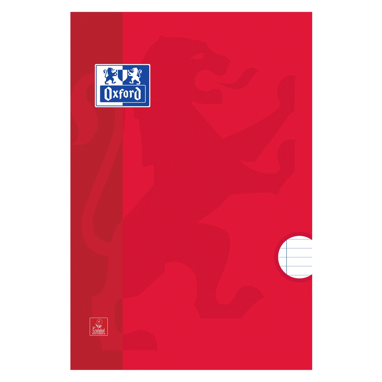 Oxford School A4 Lijnschrift 72 pagina's met Optik Paper en kartonnen kaft - 3