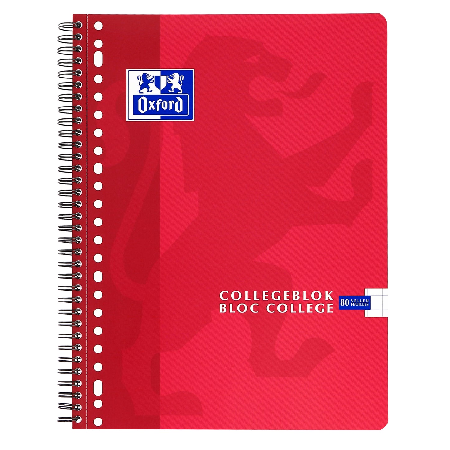 Oxf School Collegeblok A4 rt 10mm 23-gaats 160 pagina’s - 2