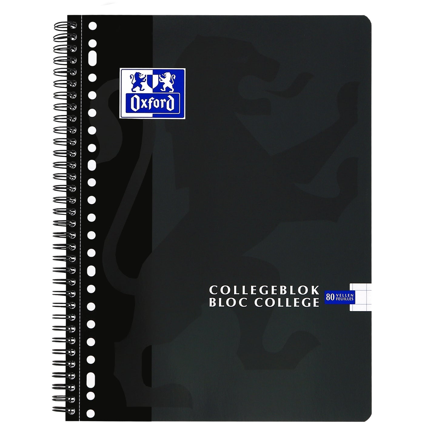 Oxf School Collegeblok A4 rt 10mm 23-gaats 160 pagina’s - 4