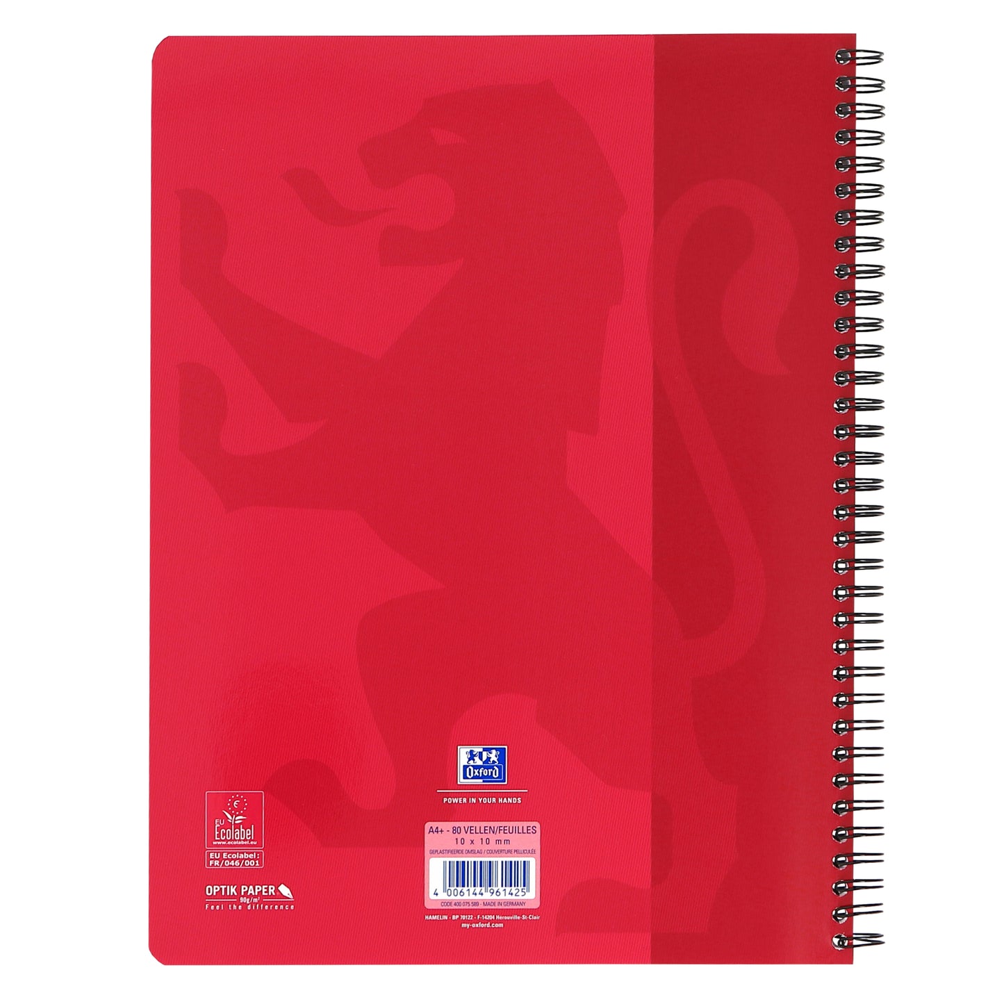 Oxf School Collegeblok A4 rt 10mm 23-gaats 160 pagina’s - 8