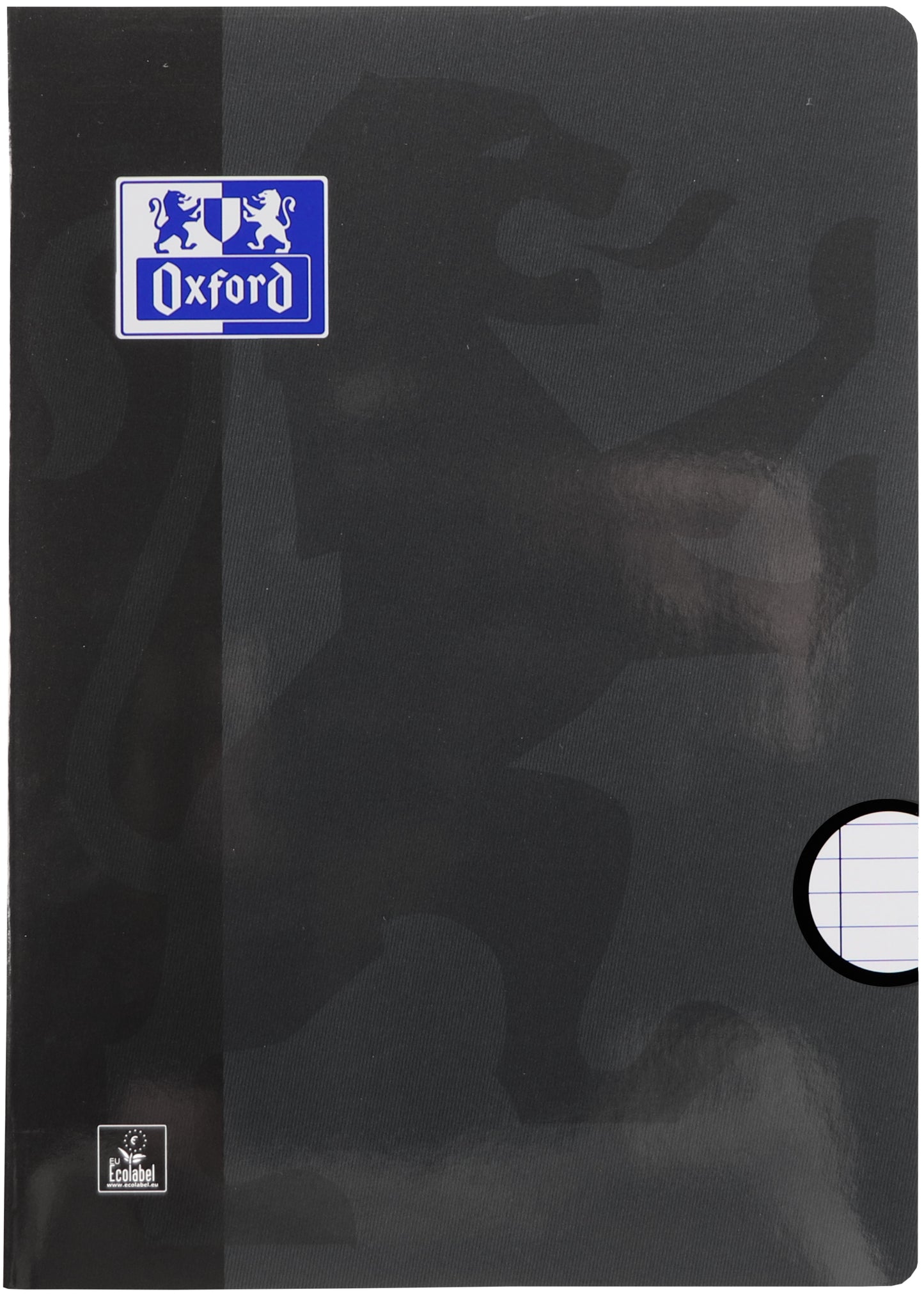 Oxford School A4 gelinieerd schrift, 72 pagina's, 80 g/m², zwart