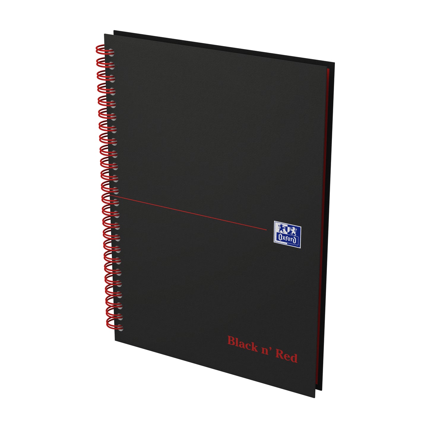 Oxford Black & Red Spiraalnotitieboek A5 70 pagina's 80g