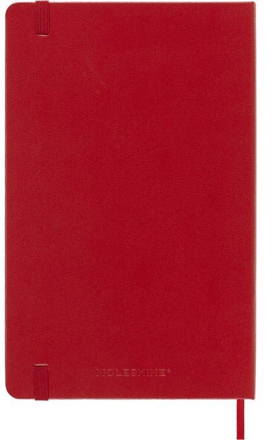 Moleskine L 130x210 mm Notitieboek Blanco Rood Hardcover - 3