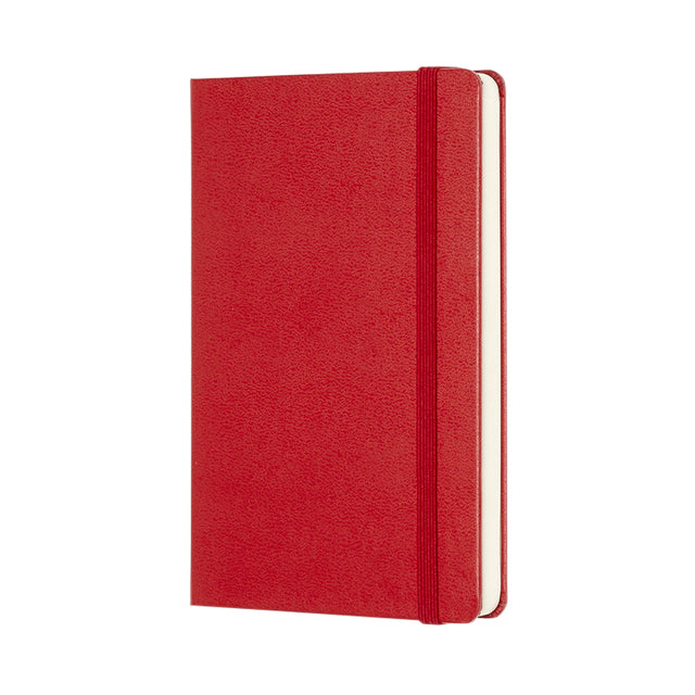 Moleskine Notitieboek Pocket 90x140mm blanco hardcover rood - 2