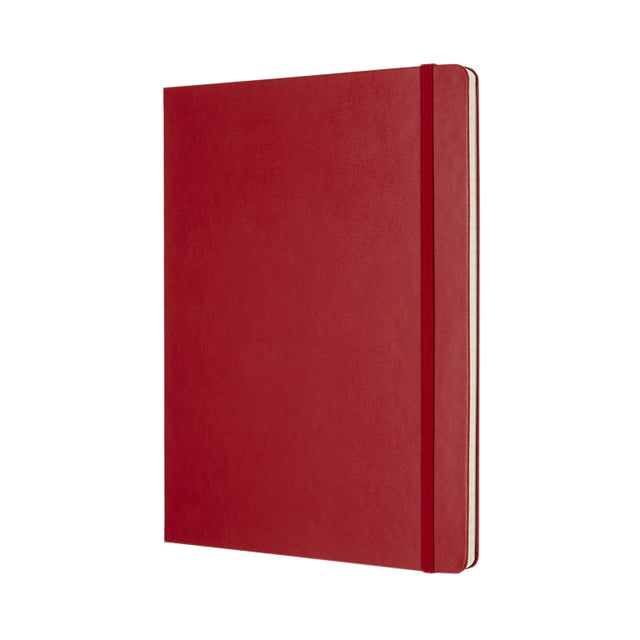 Notitieboek Moleskine XL 190x250mm rood hardcover - 2