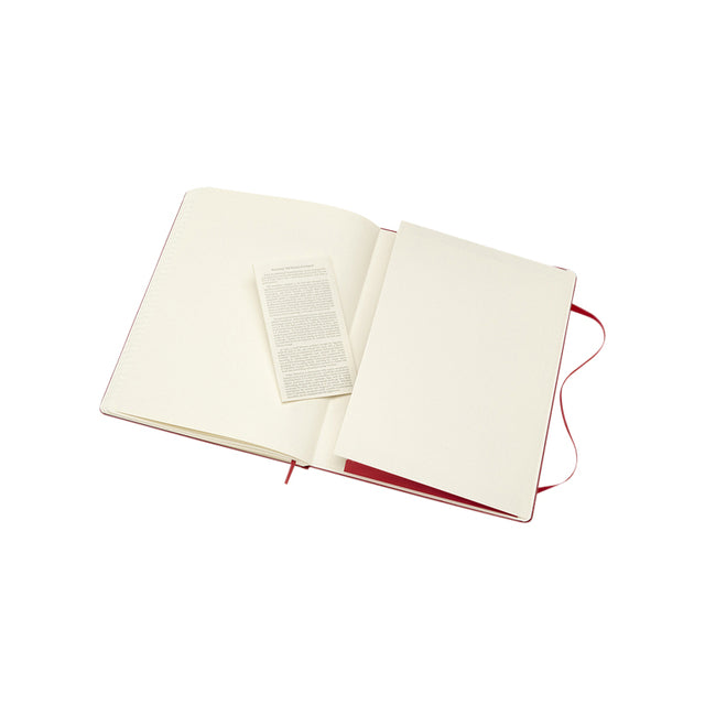 Notitieboek Moleskine XL 190x250mm rood hardcover - 5