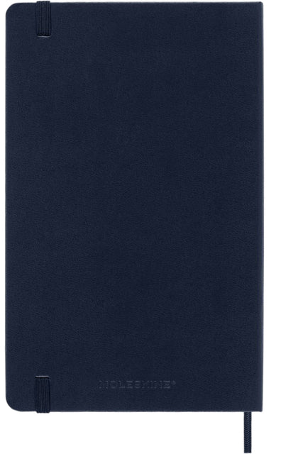 Moleskine L 130x210mm notitieboek blauw hardcover - 3