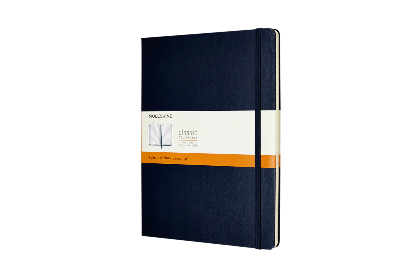 Moleskine XL 190x250mm notitieboek blauw hardcover