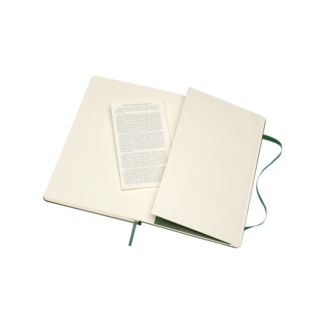 Moleskine L Notitieboek Lijn 130x210mm Groen HC - 5