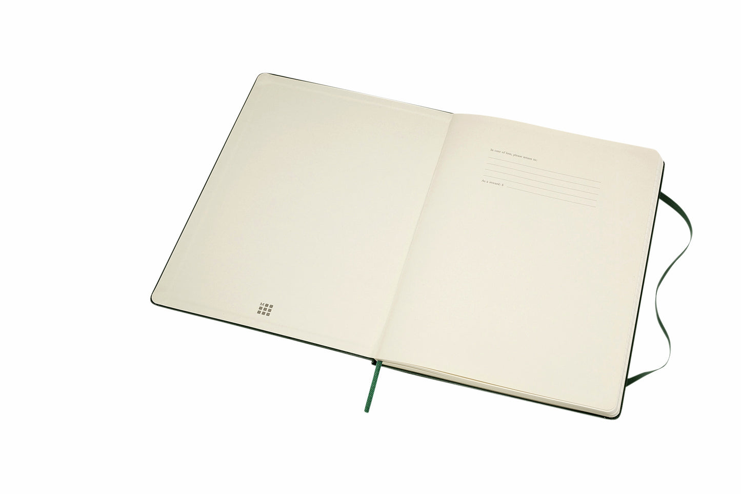 Moleskine XL Notitieboek Lijn 190x250mm Groen HC - 3