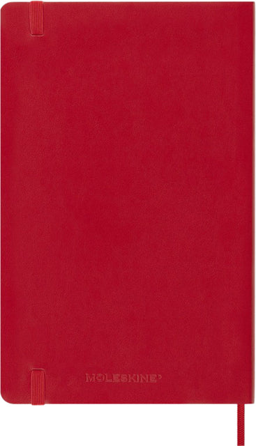 Moleskine L 130x210 mm Notitieboek Lijn met Rood Scarl - 3