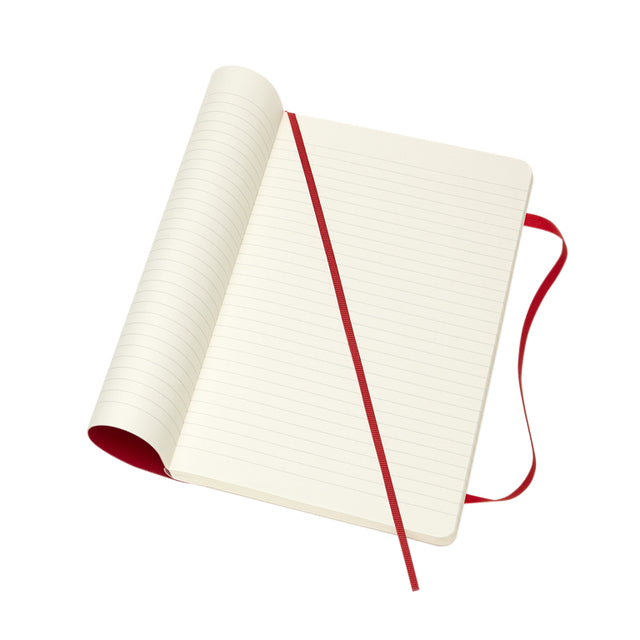 Moleskine L 130x210 mm Notitieboek Lijn met Rood Scarl - 4