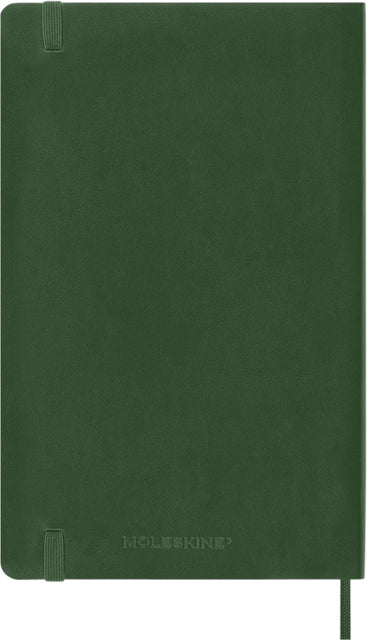 Lijnnotitieboek Moleskine Large 130x210mm, groene kaft - 3