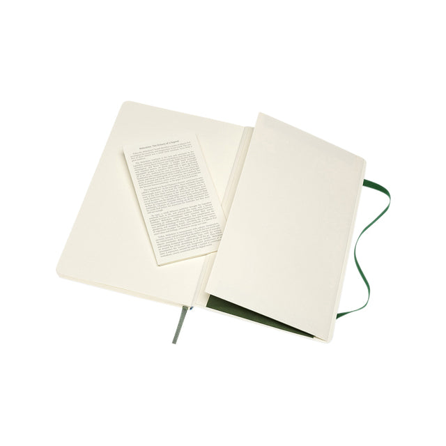 Lijnnotitieboek Moleskine Large 130x210mm, groene kaft - 5