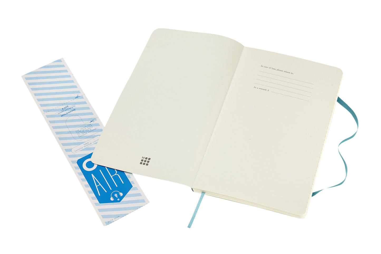 Moleskine Large 130x210 mm Notitieboek met Kleurrijke Kaft en Elastische Sluiting - 3