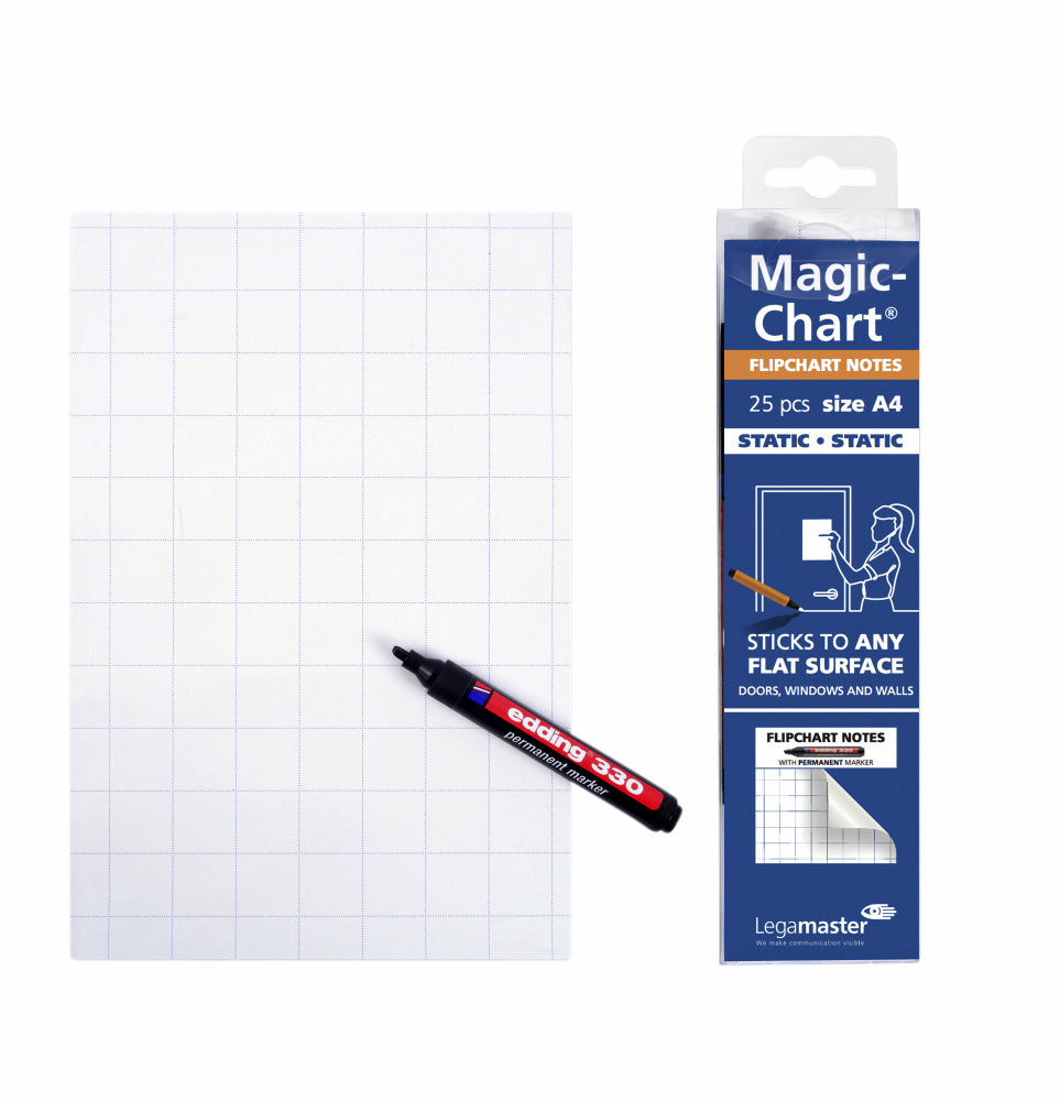 Magic-Chart Notes Legamaster 20x30 cm wit flipchart