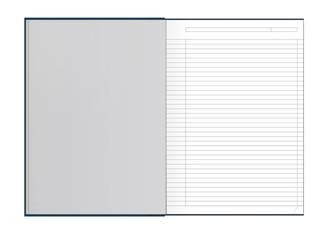 Oxford Office Essentials A4 Linnen Blauw Notitieboek - 3