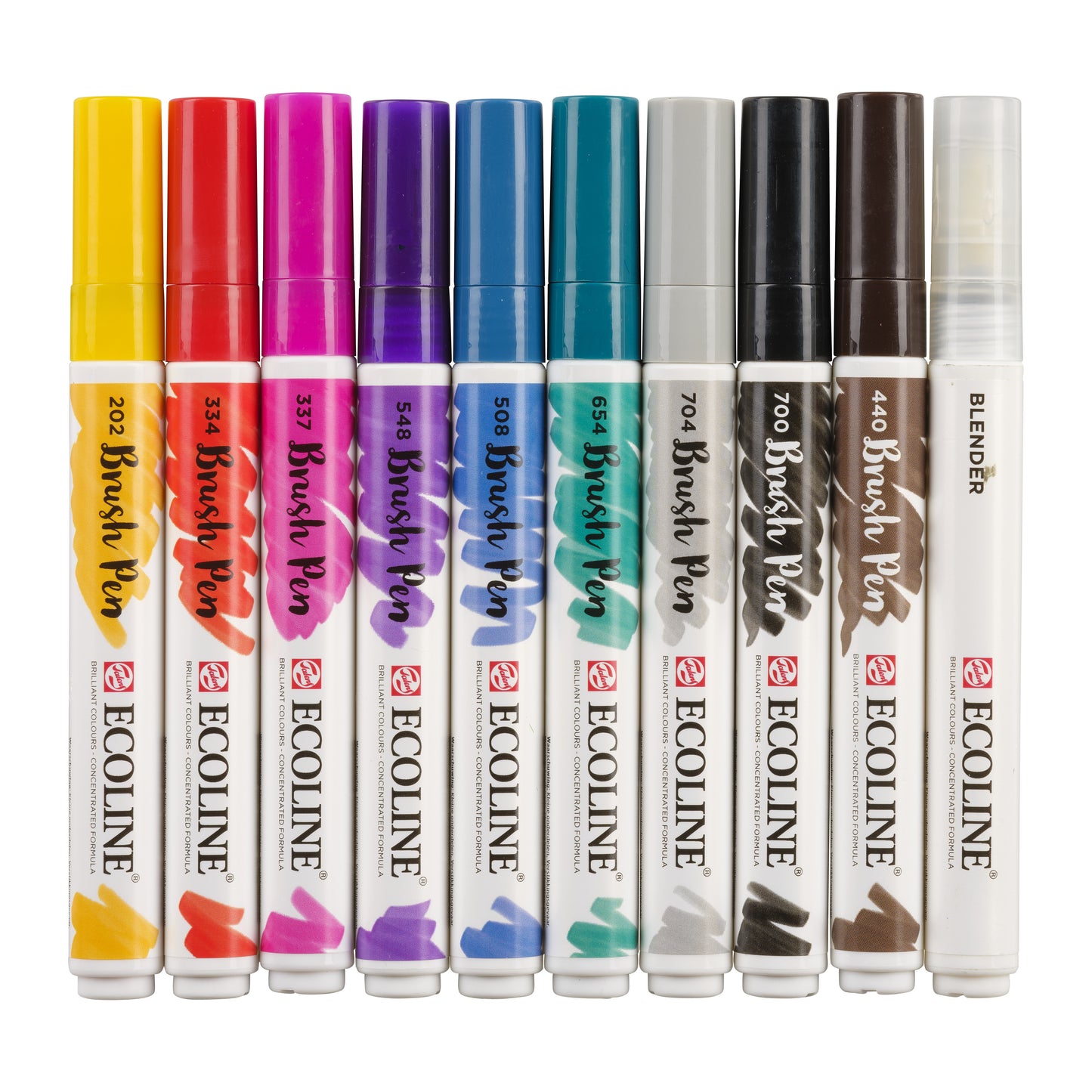Ecoline Brush Pen Handlettering Assorti 10 kleuren
