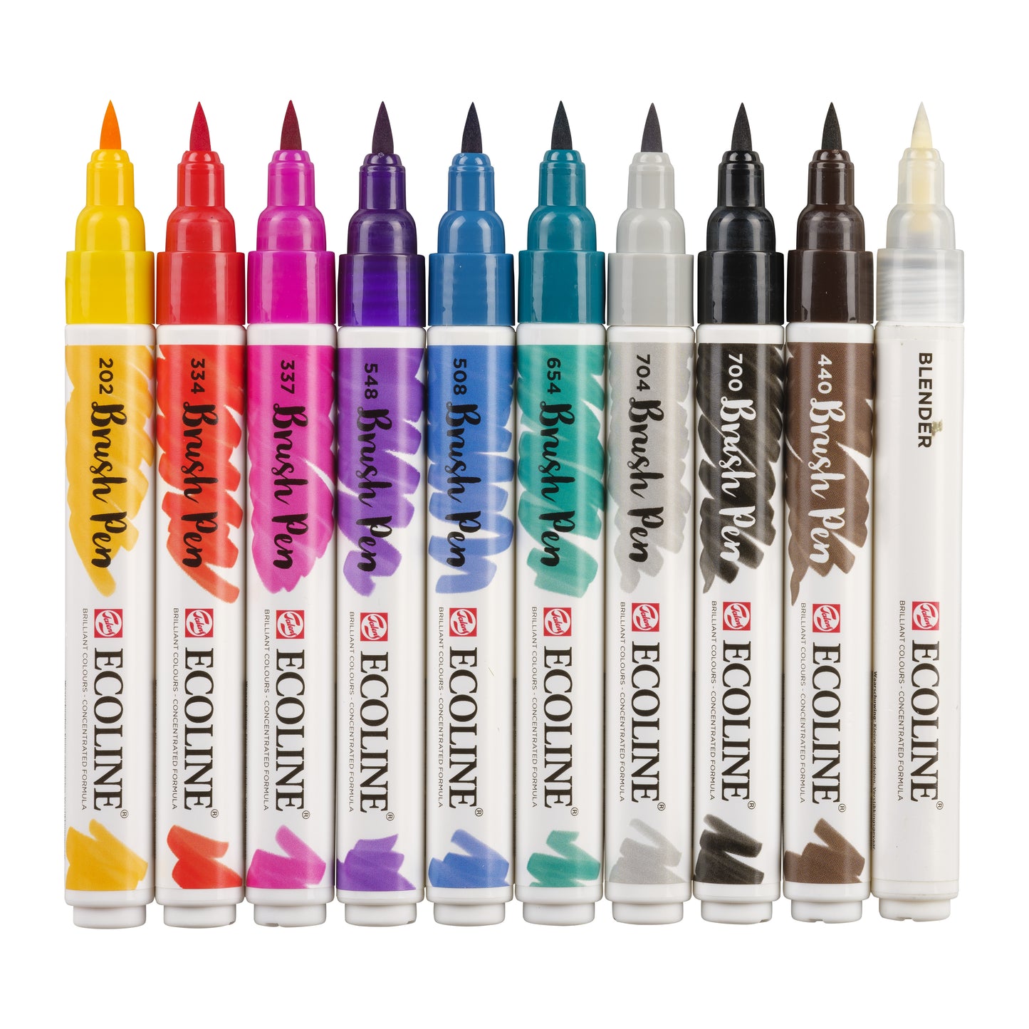 Ecoline Brush Pen Handlettering Assorti 10 kleuren - 2