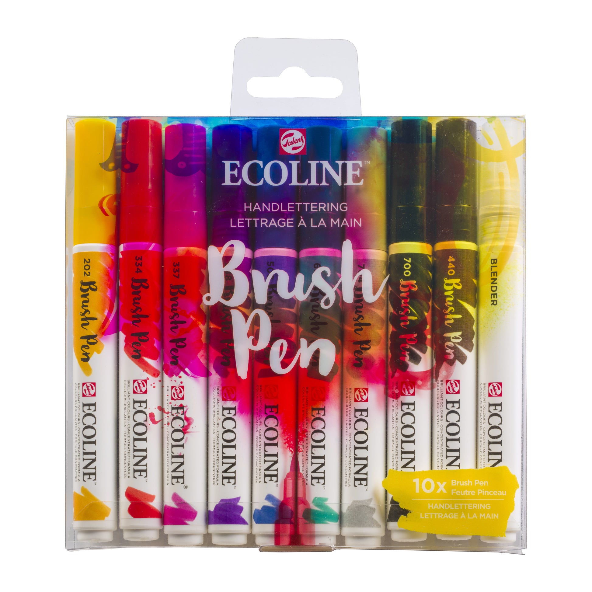 Ecoline Brush Pen Handlettering Assorti 10 kleuren - 3