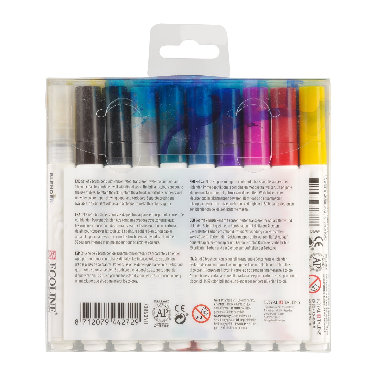 Ecoline Brush Pen Handlettering Assorti 10 kleuren - 4