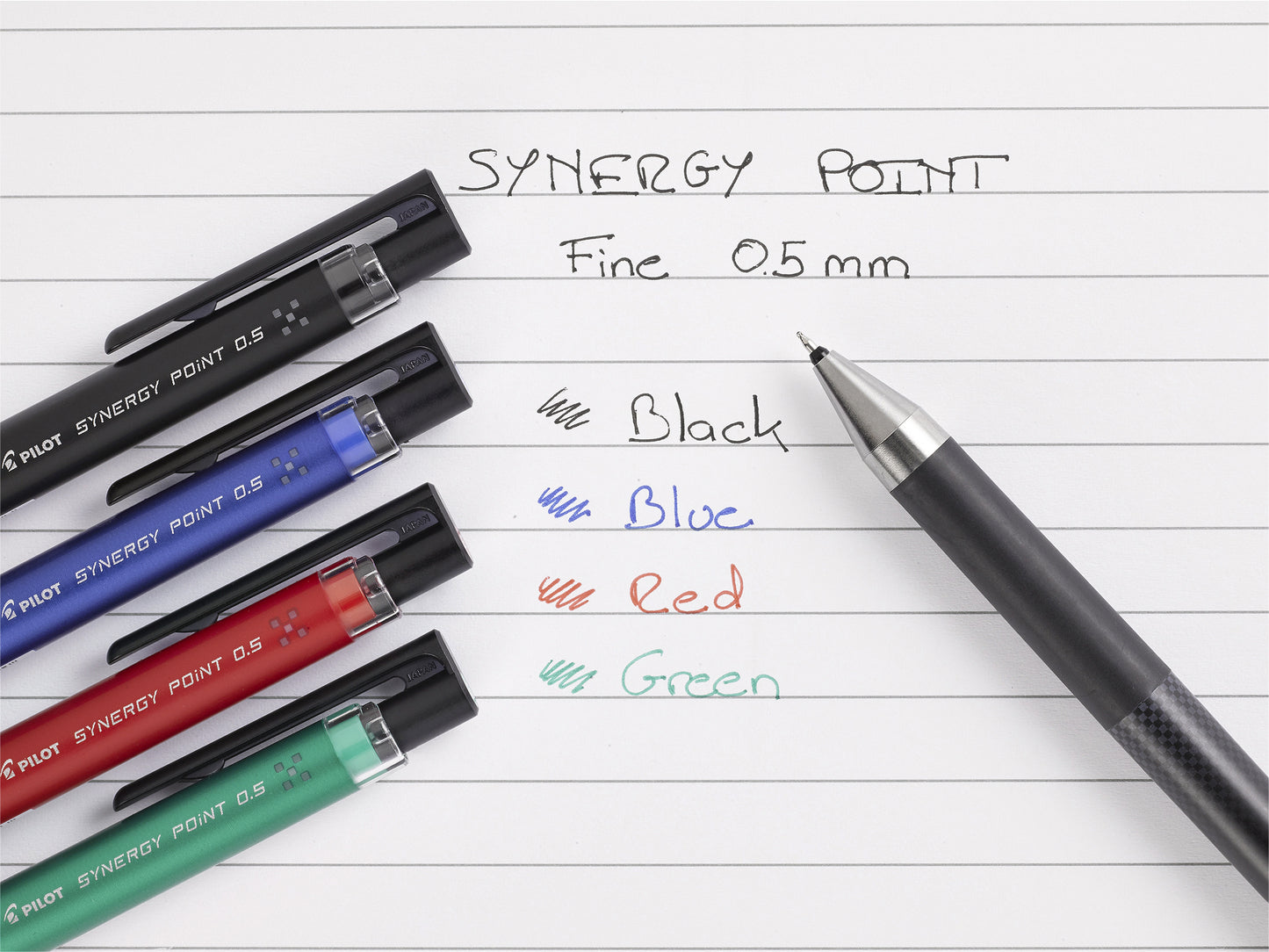 Pilot Synergy Point BLRT-SNP5 F Zwart Gelpen - 2