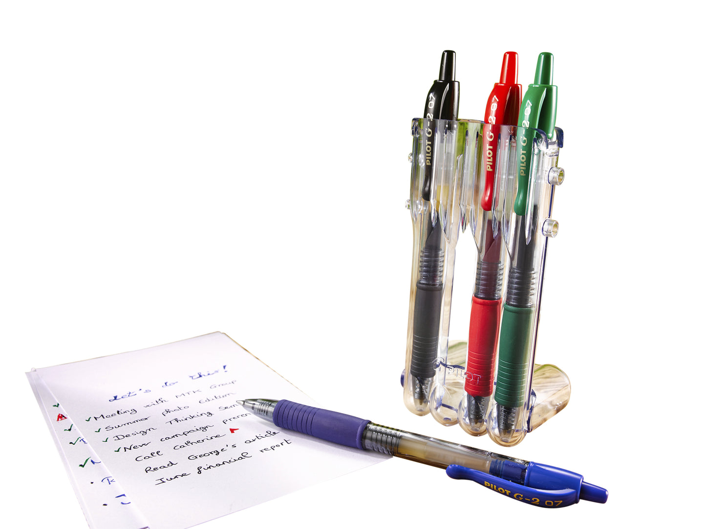 Gelschrijver Pilot Set2Go G-2 Basis Assorti - 2