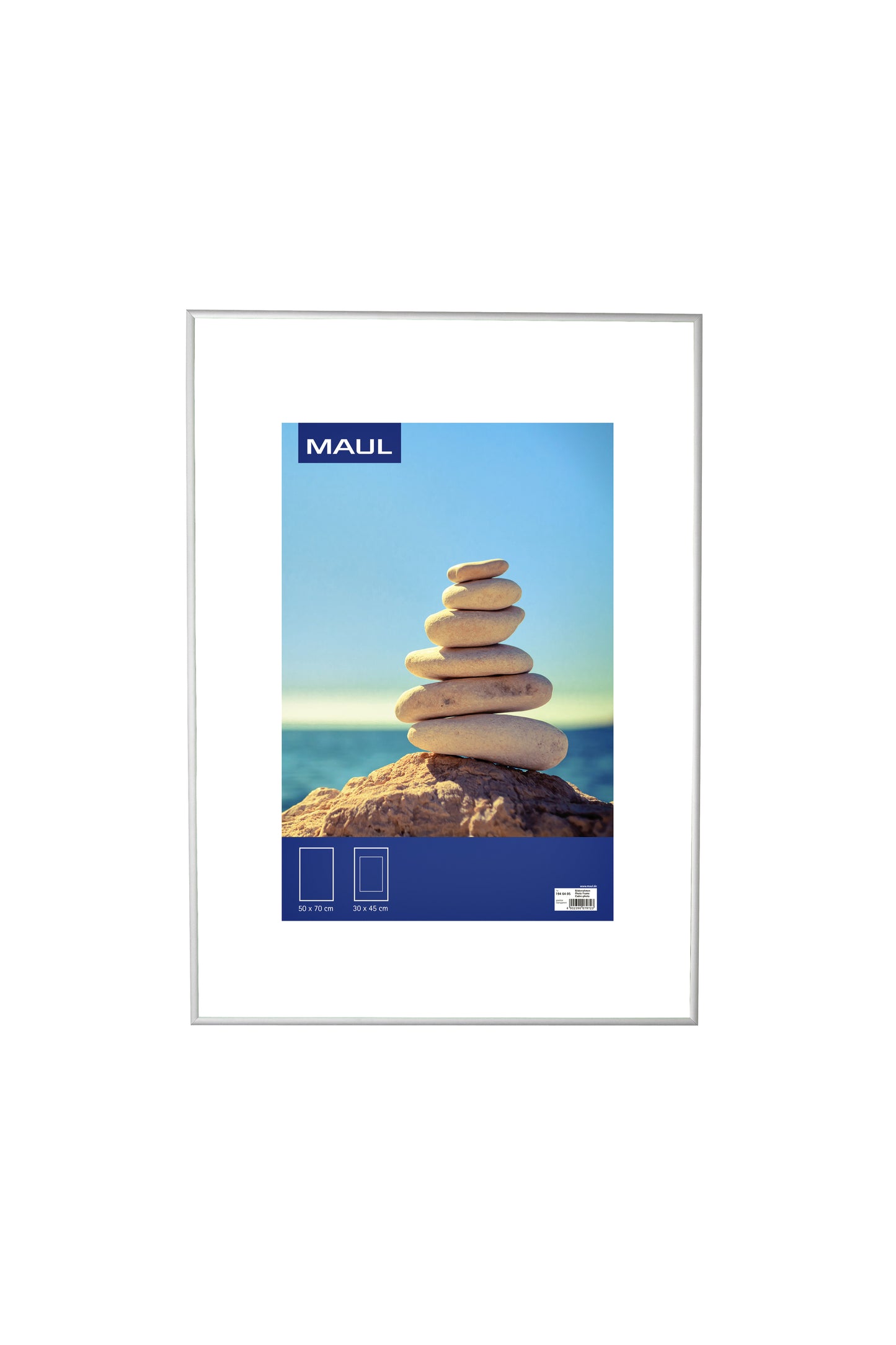 Fotolijst Maul 50x70cm, aluminium, horizontaal/verticaal
