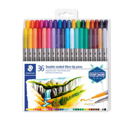 Staedtler 3200 Dubbele Punt Kleurstift Set 36 Stuks