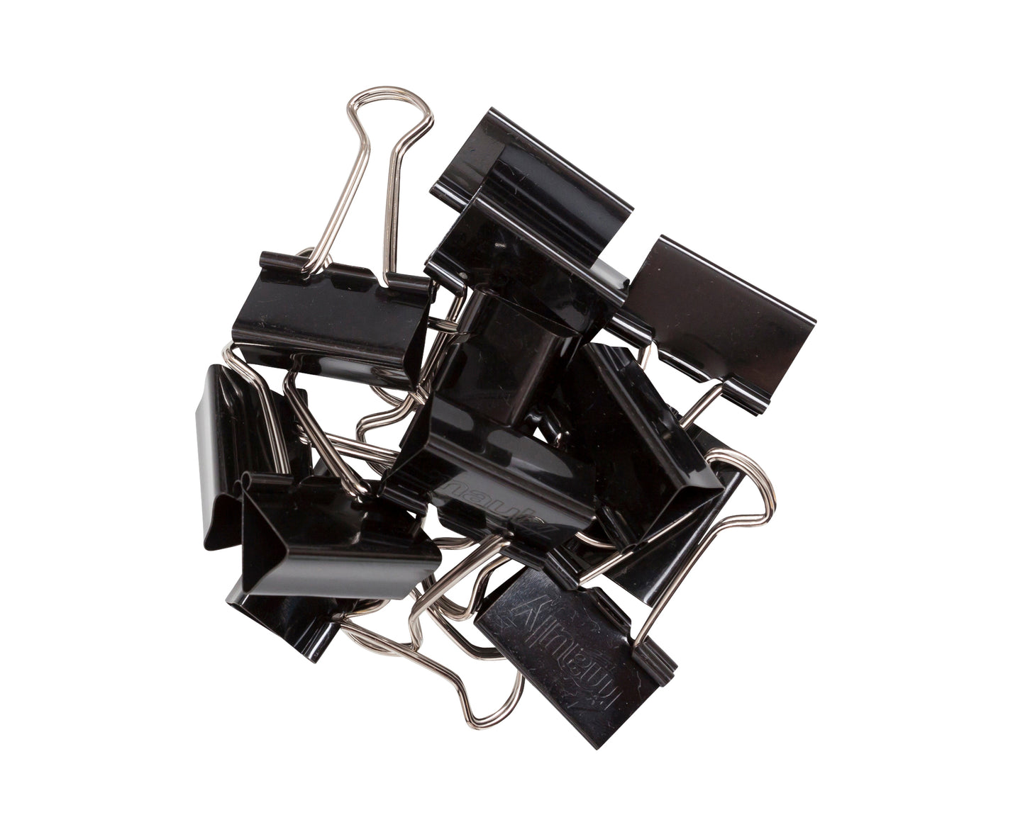 Papierklem MAUL foldback 32mm zwart met grote capaciteit - 3
