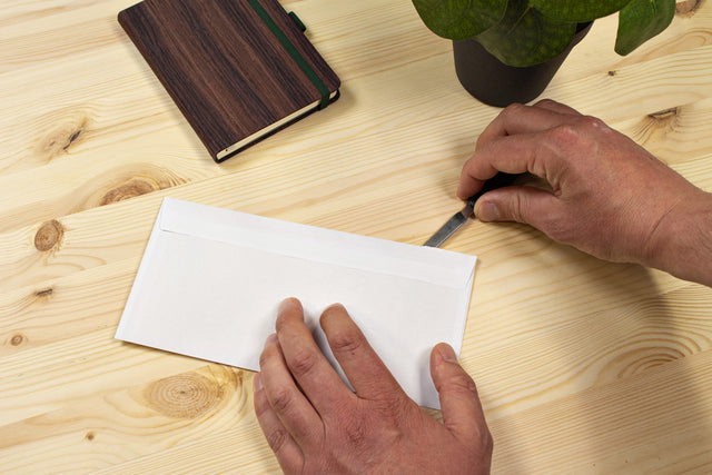 Briefopener Westcott metaal met kunststof grip, zwart - 3